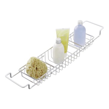 WENKO 17472100-Bandeja 58,5x13 cm acero inoxidable/plateada