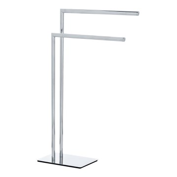 WENKO 18563100 - Toallero de pie RECCO 48 x 80,5 cm cromo brillante