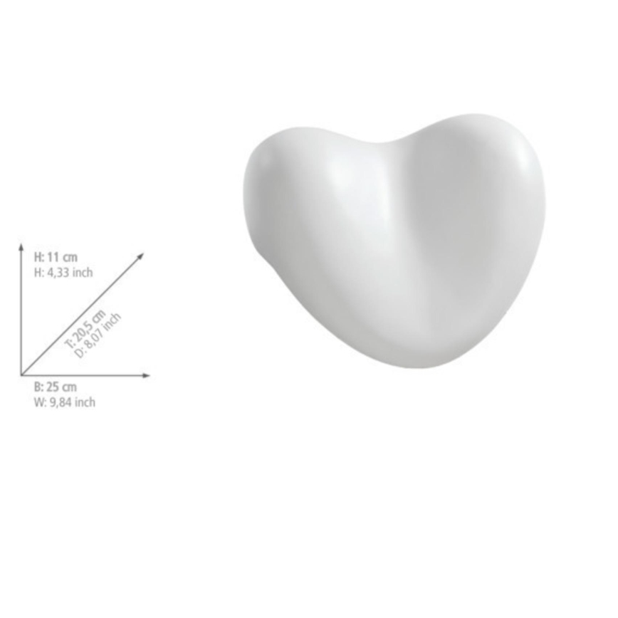 WENKO 18936100-Almohada TROPIC 25x20,5 cm blanca