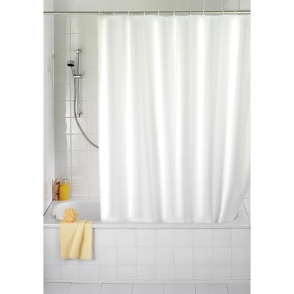 WENKO 19103100 - Cortina de ducha 120x200 cm blanca
