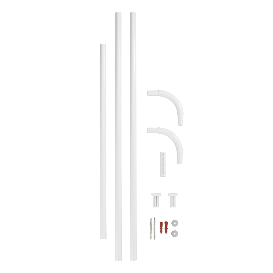 WENKO 19214100 - Barra UNIVERSAL 2x2 cm blanca