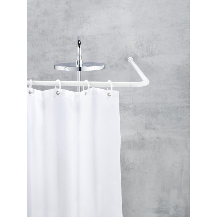 WENKO 19214100 - Barra UNIVERSAL 2x2 cm blanca