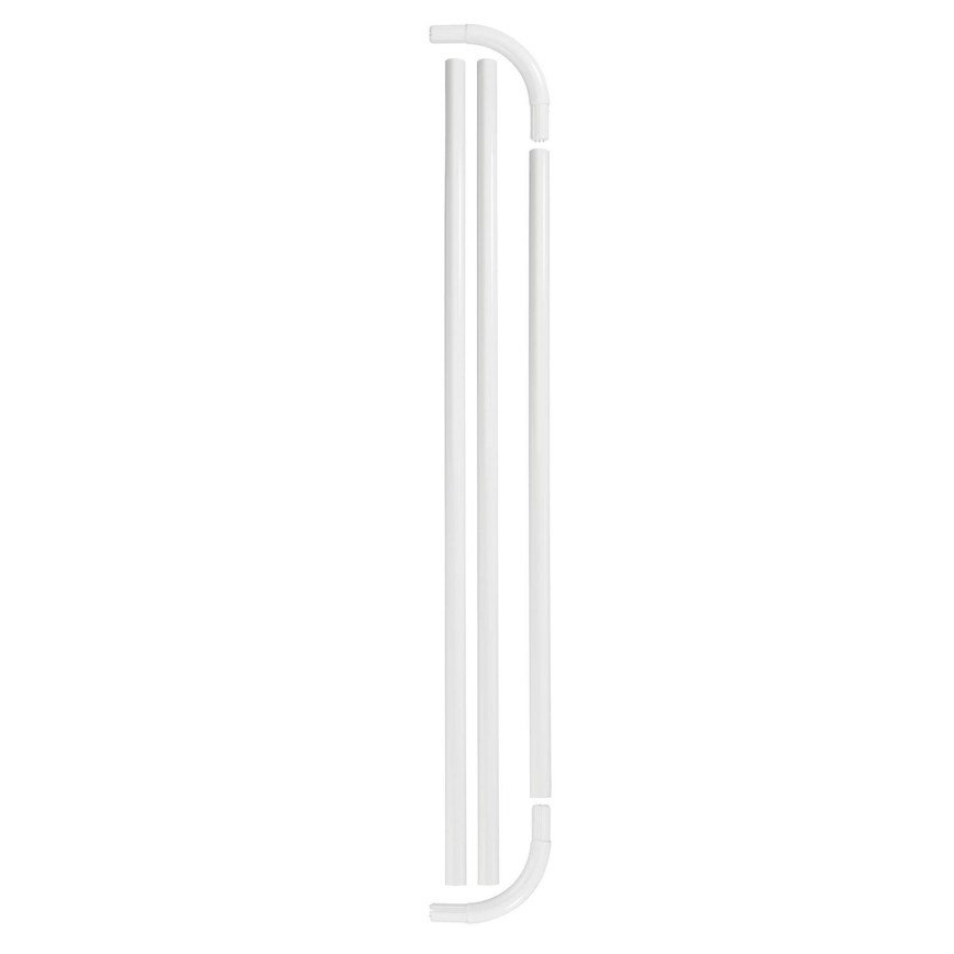 WENKO 19214100 - Barra UNIVERSAL 2x2 cm blanca