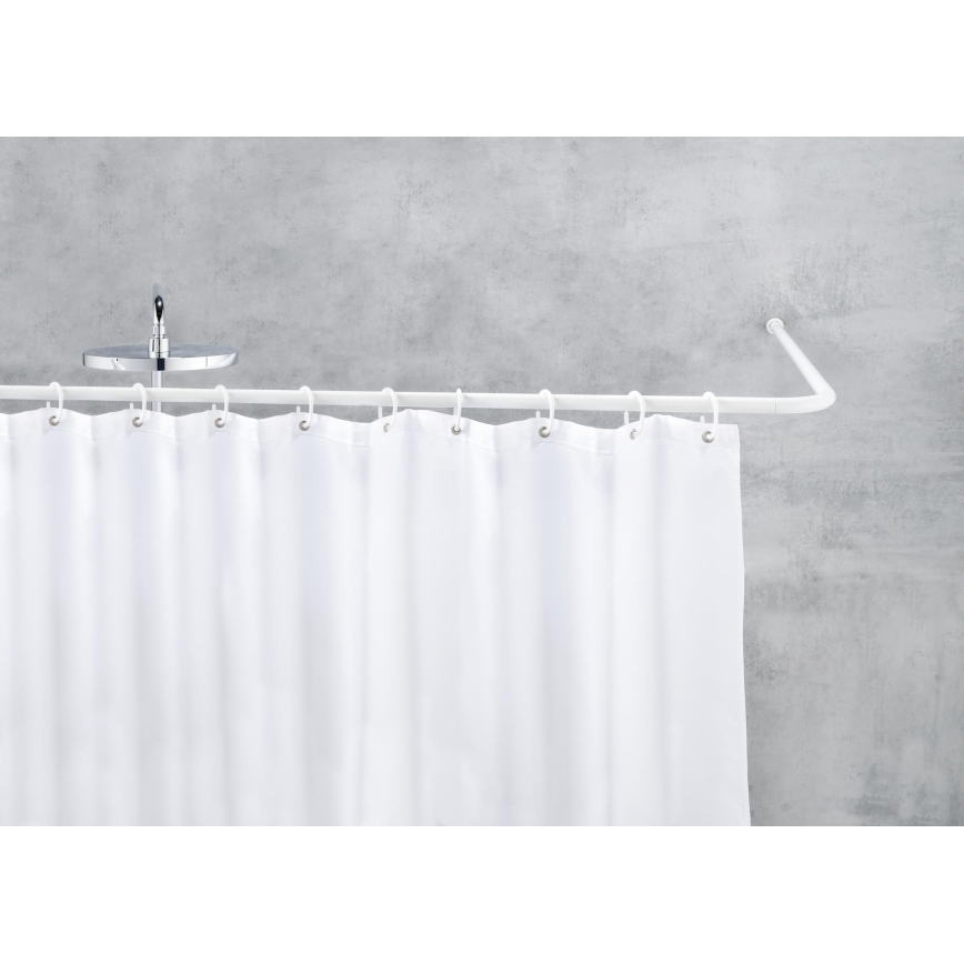 WENKO 19214100 - Barra UNIVERSAL 2x2 cm blanca