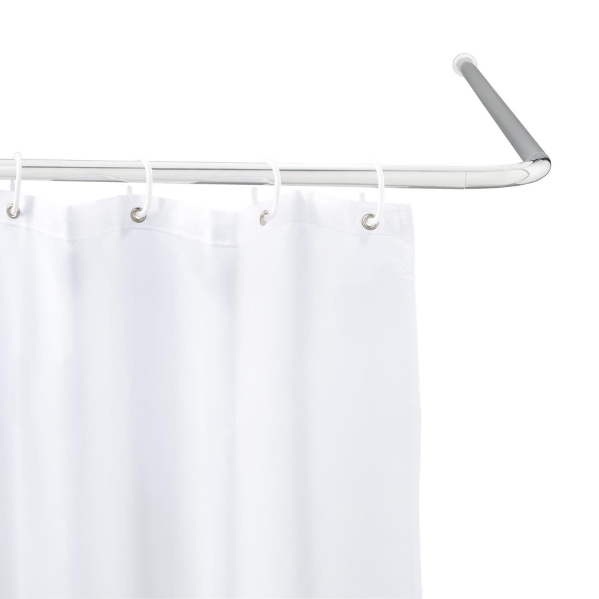 WENKO 19215100 - Soporte para barra UNIVERSAL 2x2 cm cromado/blanco