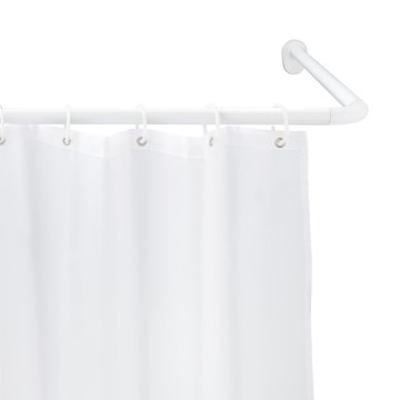 WENKO 19216100 - Soporte para barra UNIVERSAL 2,5x2,5 cm blanco