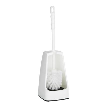 WENKO 19607100 - Escobilla para inodoro SIMPLE 12,5x40 cm blanca