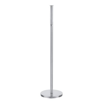 WENKO 19637100 - Portarrollos para papel higiénico 21x55 cm acero inoxidable/plateado