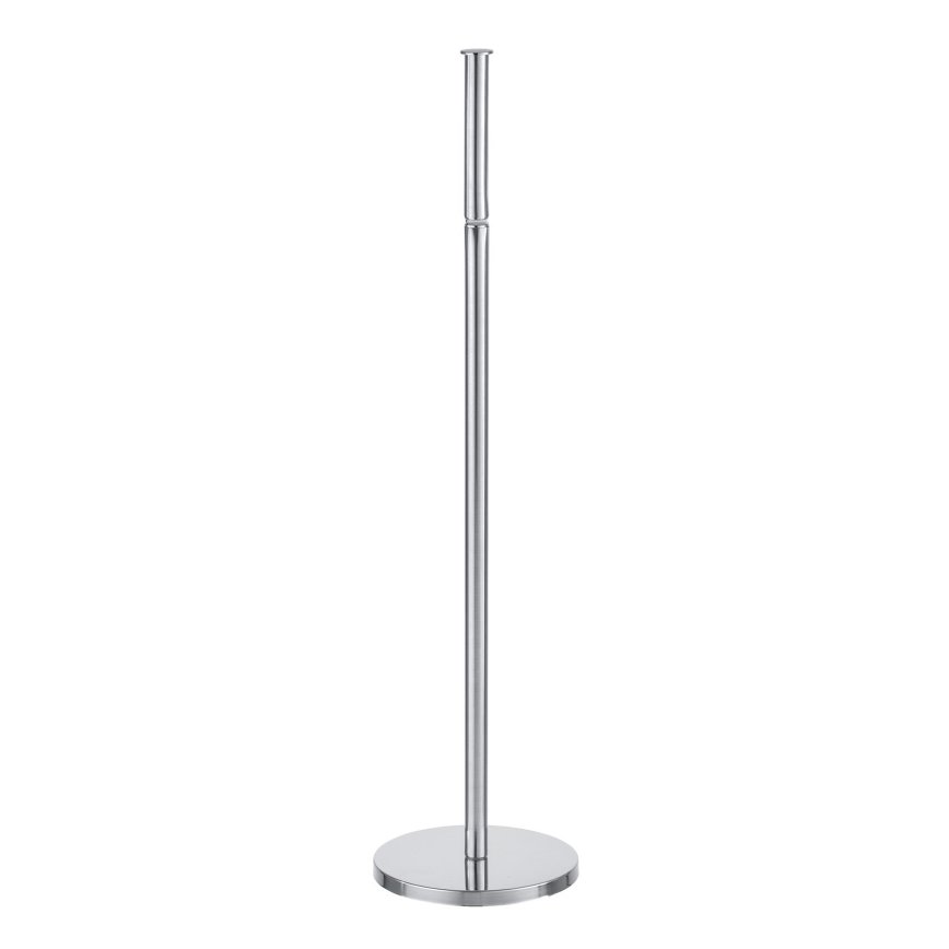 WENKO 19637100 - Portarrollos para papel higiénico 21x55 cm acero inoxidable/plateado