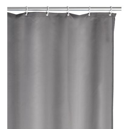 WENKO 20044100 - Cortina de ducha 180x200 cm gris