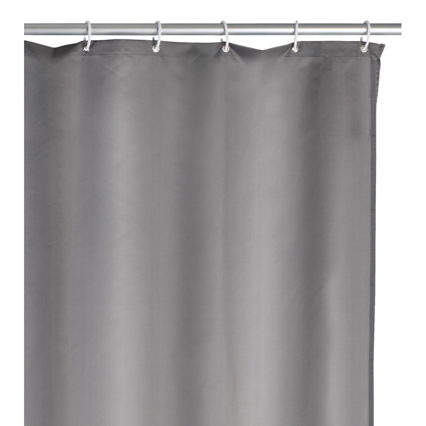 WENKO 20044100 - Cortina de ducha 180x200 cm gris