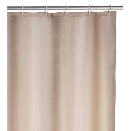 WENKO 20045100 - Cortina de ducha 180x200 cm beige