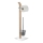 WENKO 20397100 - Cepillo para WC SAMONA 20x71,5 cm cromado/marrón/satinado