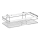 WENKO 20409100-Estante PREMIUM de acero inoxidable 24x13,5 cm inox/plateado