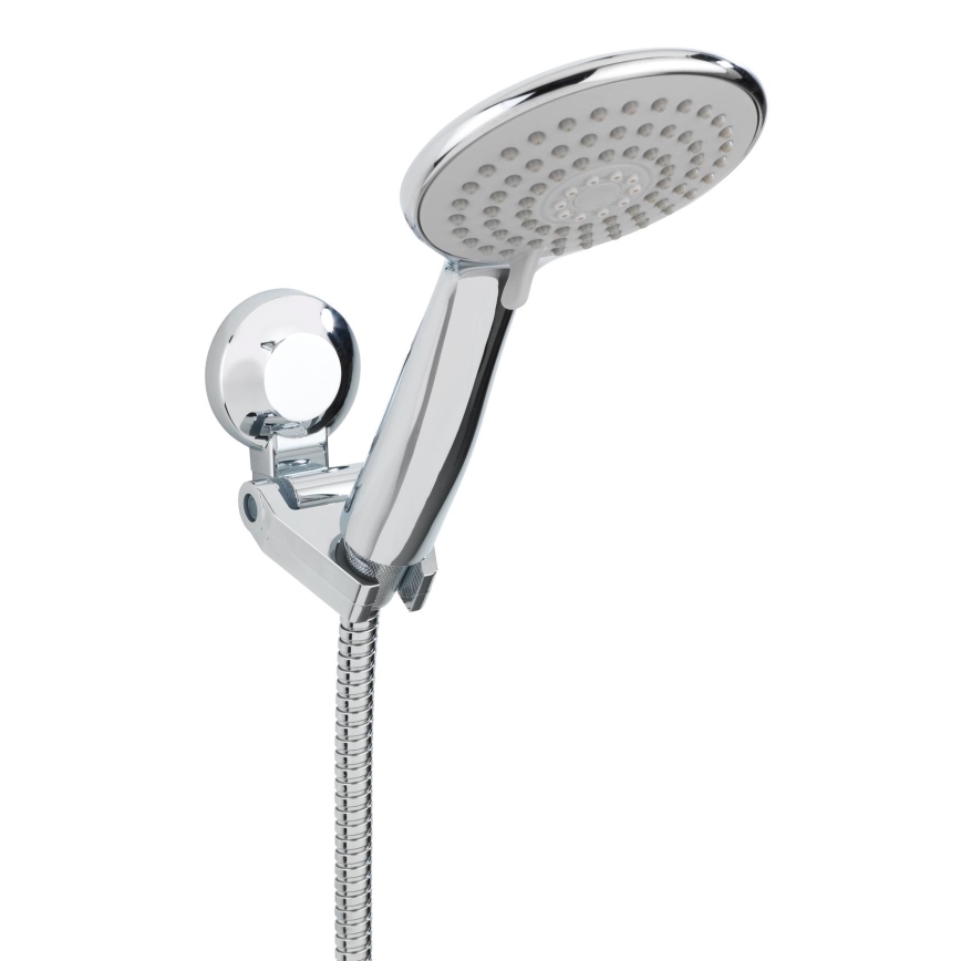 WENKO 20619100-Soporte para ducha FIORINA 6x9 cm cromo brillante