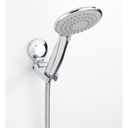 WENKO 20619100-Soporte para ducha FIORINA 6x9 cm cromo brillante