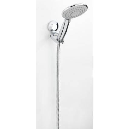 WENKO 20619100-Soporte para ducha FIORINA 6x9 cm cromo brillante