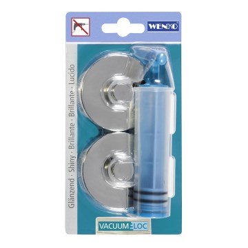 WENKO 20643100 – Adaptador CLA+PREM+STYLE AD VL 6x2,8 cm cromo brillante