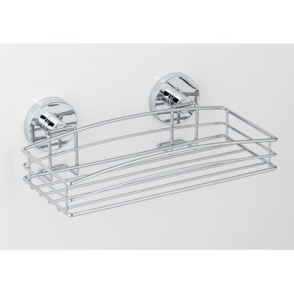 WENKO 20883100 - Estante VACUUM-LOC RUND STAH 26 x 15,3 cm cromo brillante