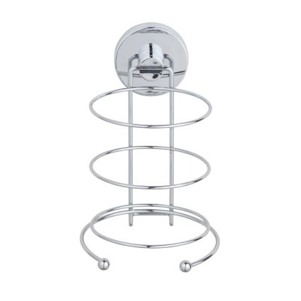 WENKO 20896100-Soporte para secador de pelo VACUUM-LOC MILAZZO 12x17 cm cromado brillante