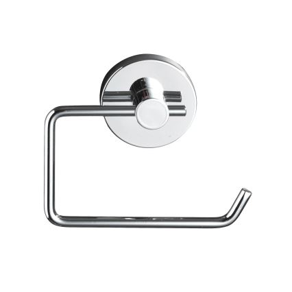 WENKO 20899100-Soporte para papel higiénico VACUUM-LOC MILAZZO 13x10,5 cm cromo brillante