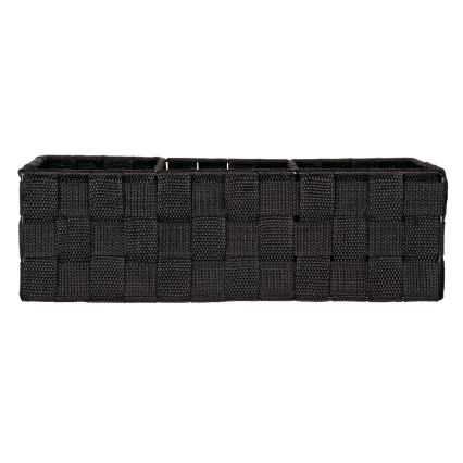 WENKO 20978100 - Organizador ADRIA 32x21 cm negro
