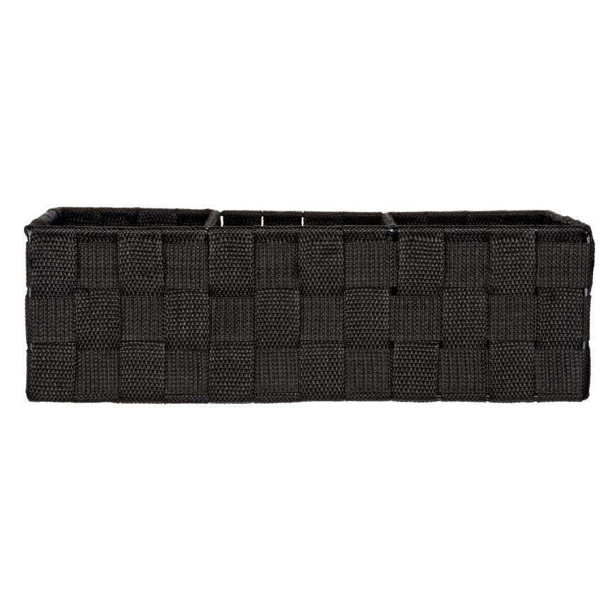 WENKO 20978100 - Organizador ADRIA 32x21 cm negro