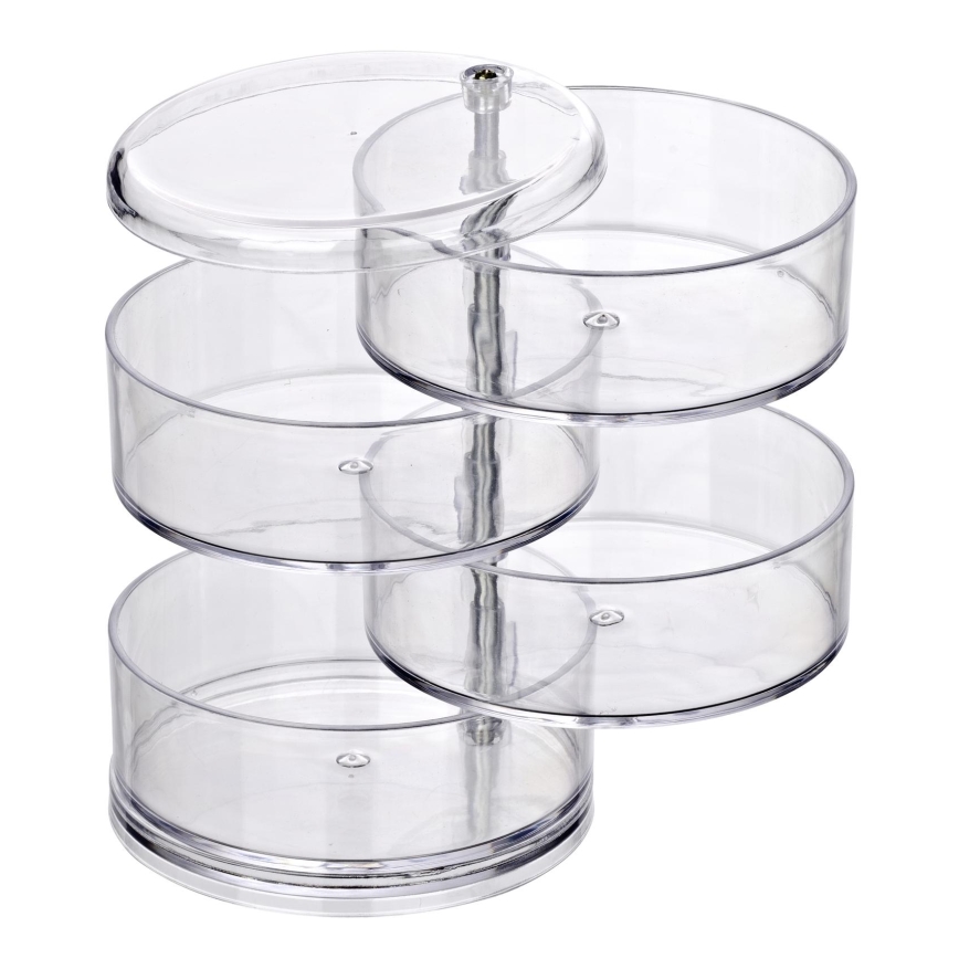 WENKO 20990100 - Organizátor TOWER 11,5x17,5 cm transparente