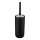 WENKO 21210100 - Cepillo para WC BRASIL 10x37 cm negro/cromado brillante