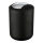 WENKO 21211100 - Papelera BRASIL 14x21 cm negro/cromo brillante