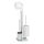 WENKO 21565100 - Cepillo para inodoro RIVALTA 18x70 cm blanco/negro
