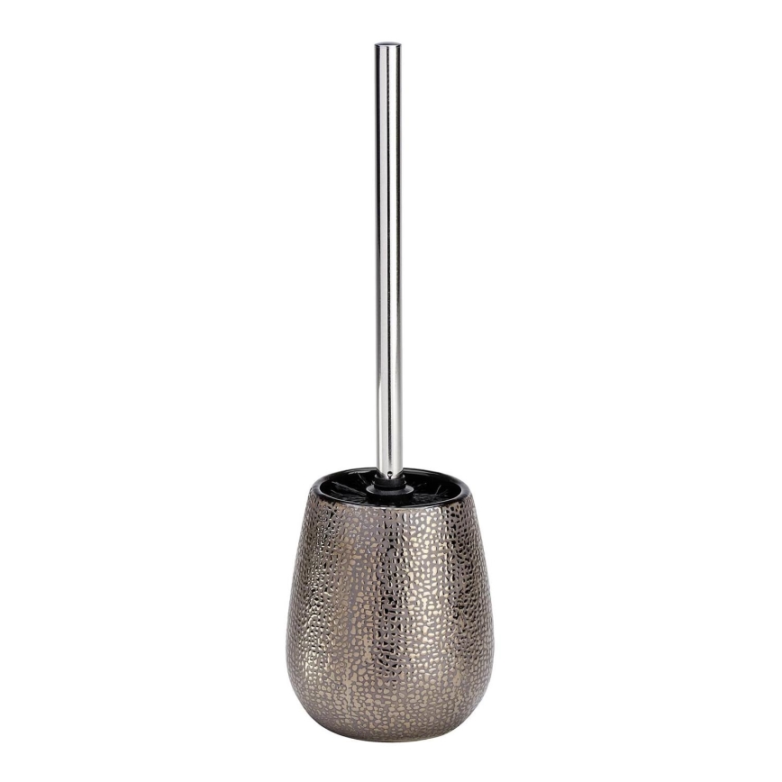 WENKO 21644100 - Cepillo para inodoro MARRAKESH 12,5x41 cm marrón