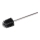 WENKO 21799100 - Cepillo para inodoro 7,5x35 cm acero inoxidable/plateado/negro