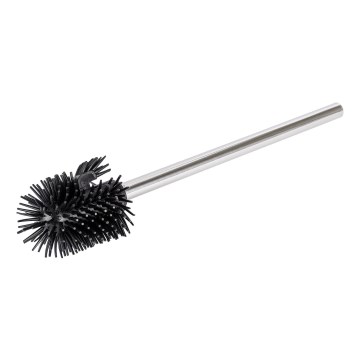 WENKO 21800100 - Cepillo de repuesto 7,5 x 35 cm, acero inoxidable / plateado / negro