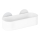 WENKO 21824100-Repisa OSIMO de plástico 27 x 12 cm blanco/transparente