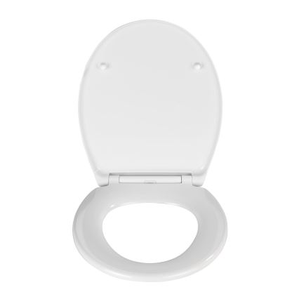 WENKO 21903100-WC asiento SAMOS 44,5x37,5 cm blanco/plata
