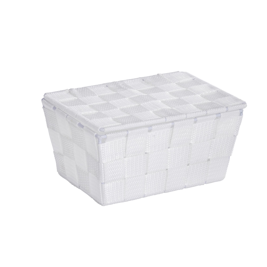 WENKO 22077100 - Cesta ADRIA 19x14 cm blanca