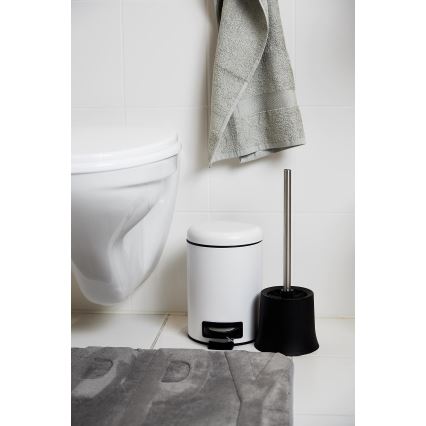 WENKO 22142800 - Cesta LEMAN 17x25 cm blanco/negro