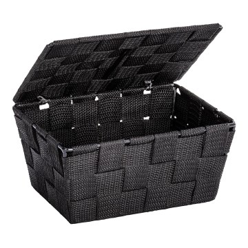 WENKO 22197100 - Cesta ADRIA 19x14 cm negra