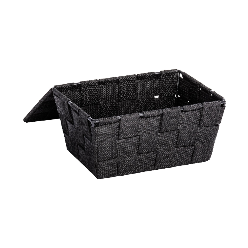 WENKO 22197100 - Cesta ADRIA 19x14 cm negra