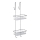 WENKO 22213100 - Soporte ALDO 24,5x70 cm acero inoxidable/plateado