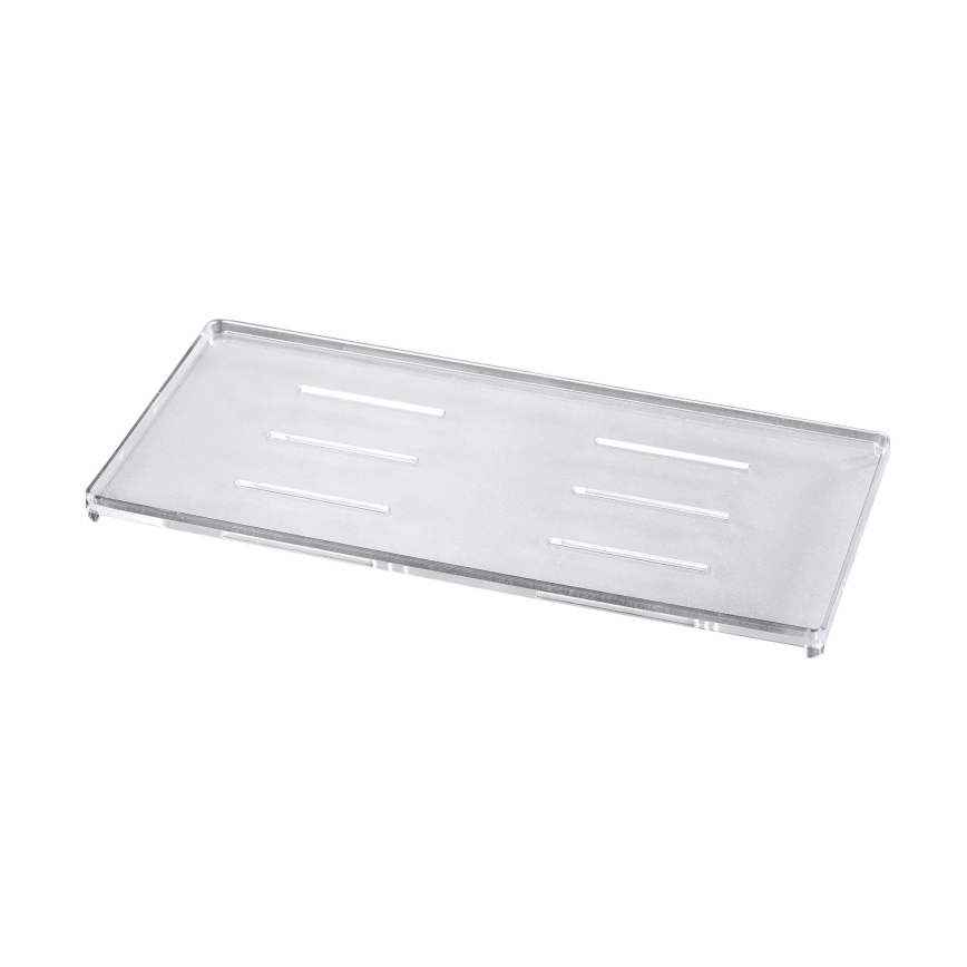 WENKO 22213100 - Soporte ALDO 24,5x70 cm acero inoxidable/plateado