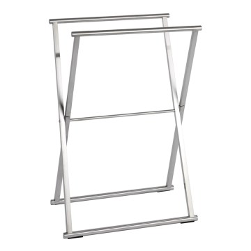 WENKO 22476100 - Toallero LAVA 53,5x80,5 cm acero inoxidable/plateado