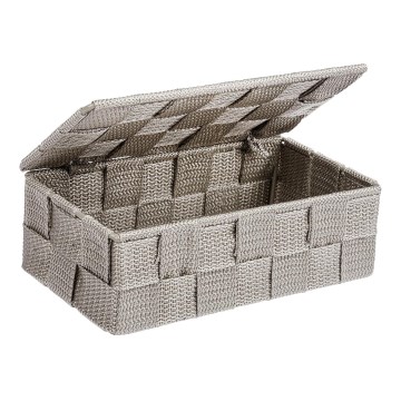 WENKO 22572100 - Organizador ADRIA 18x10 cm beige