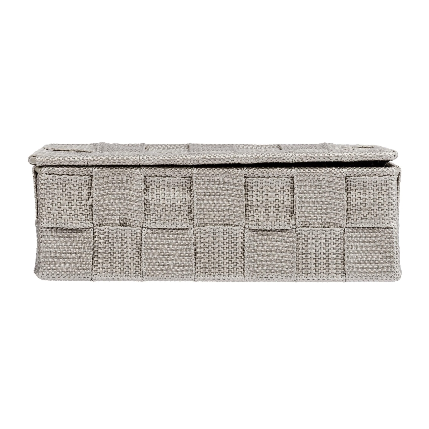 WENKO 22572100 - Organizador ADRIA 18x10 cm beige