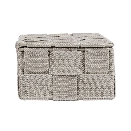 WENKO 22572100 - Organizador ADRIA 18x10 cm beige