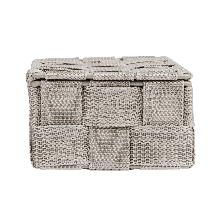 WENKO 22572100 - Organizador ADRIA 18x10 cm beige