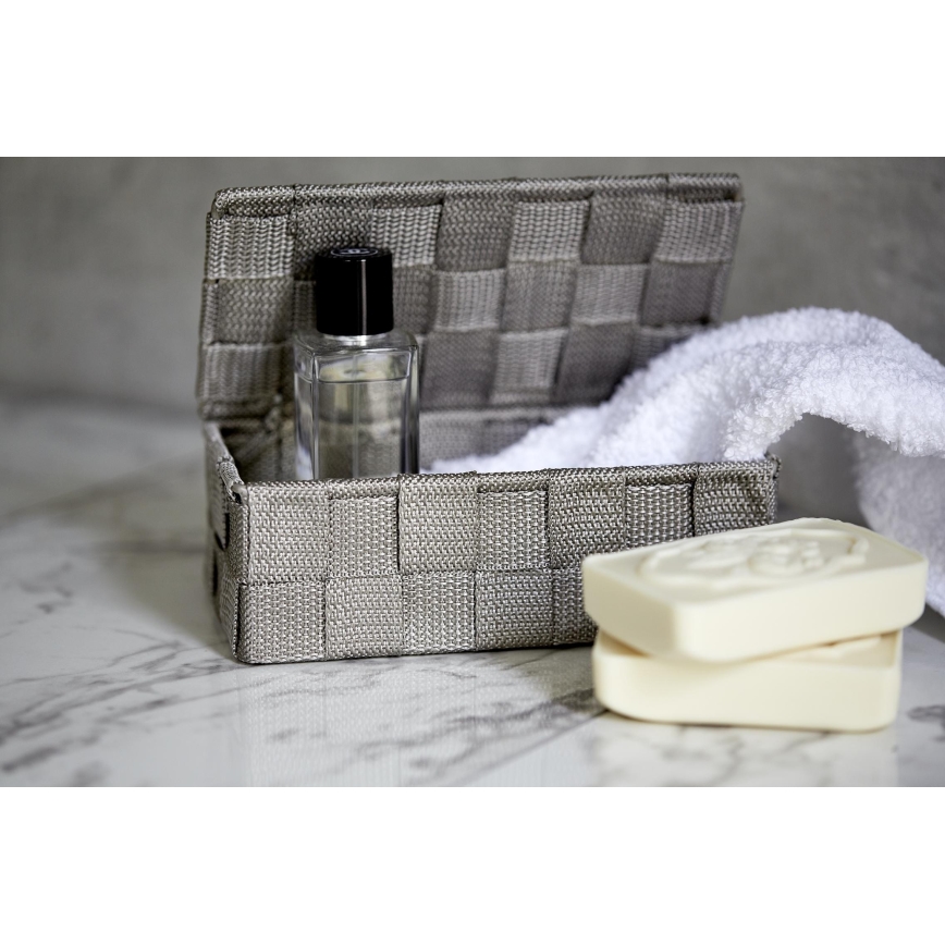 WENKO 22572100 - Organizador ADRIA 18x10 cm beige
