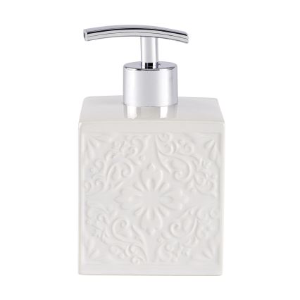 WENKO 22650100 - Dispensador de jabón CORDOBA 500 ml blanco