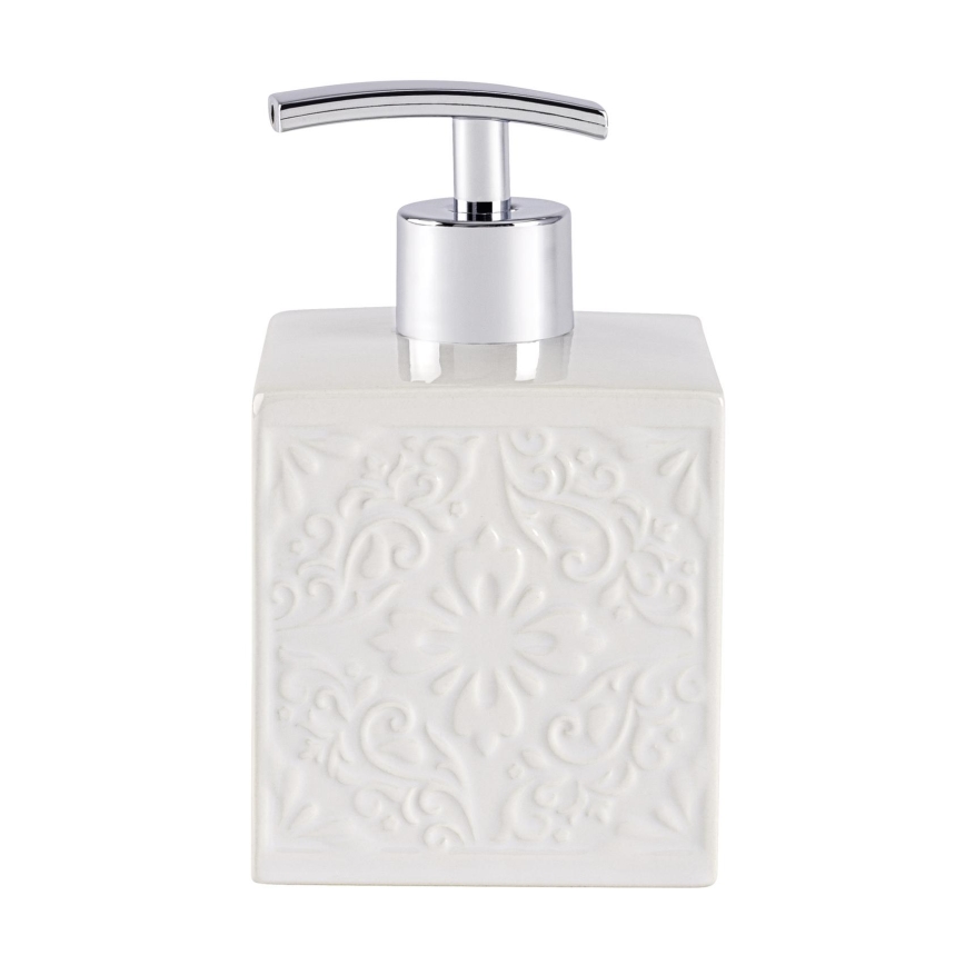 WENKO 22650100 - Dispensador de jabón CORDOBA 500 ml blanco